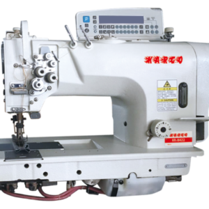High speed direct drive double needle sewing machine with auto trimmer (micro oil) KR-8422
